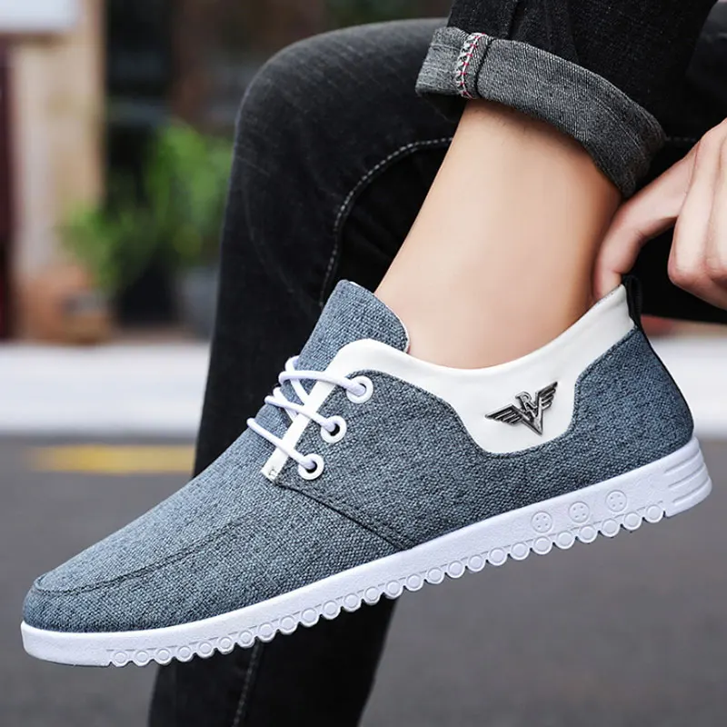 

Summer Casual Slip On Sneakers Men's Espadrilles Walking Running Shoes Male Footwear Trending Man Canvas Shoes Trainers Men