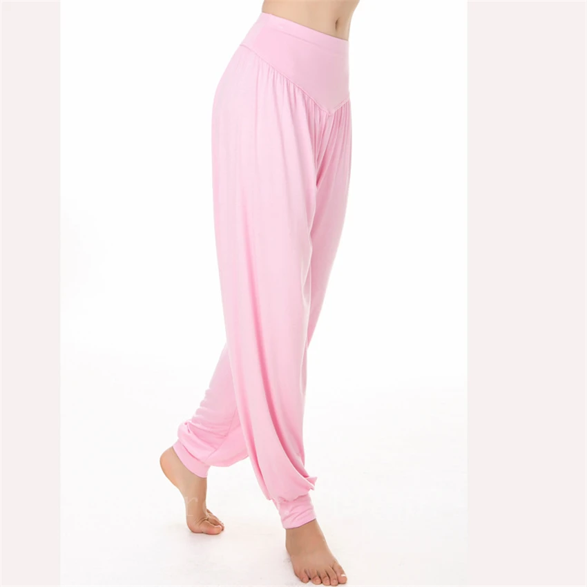 Женский костюм для танца живота свободные брюки до щиколотки 14 цветов|Танец