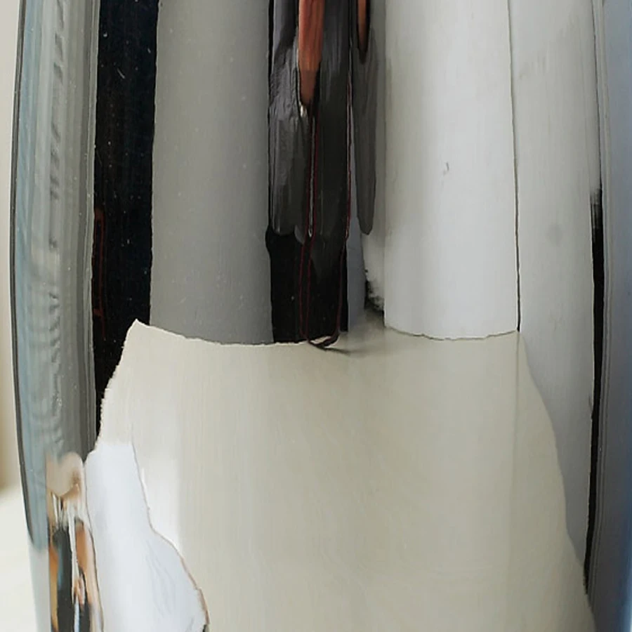 Серебряная декоративная керамическая ваза с золотым покрытием для дома гостиной