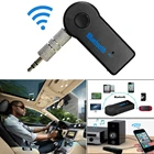 Bluetooth 3,5 мм телефон AUX аудио MP3 автомобильный стерео музыкальный приемник адаптер с микрофоном Прямая поставка оптовая продажа