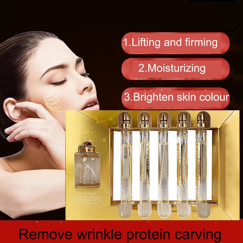 Золотой белок пептид сыворотка укрепляющая дезальт морщины тонкие линии