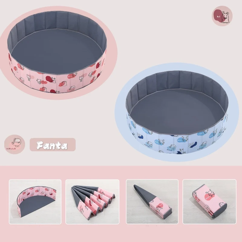 

Infant Children Play Game Tents Pits Foldable Ocean Ball Pool Without Ball Playpen Toy Washable Folding Fence Kids Birthday Gift