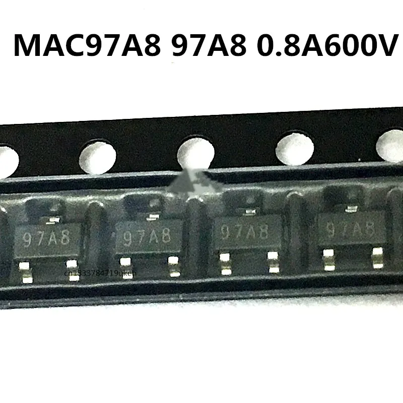 

Оригинальные 20 шт./MAC97A8 97A8 0.8A600V SOT-23