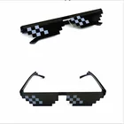 Новинка, солнцезащитные очки 8 бит Thug Life, пиксельные мужские и женские брендовые бриллиантовые винтажные очки UV400, солнцезащитные очки унисекс в подарок, игрушечные очки