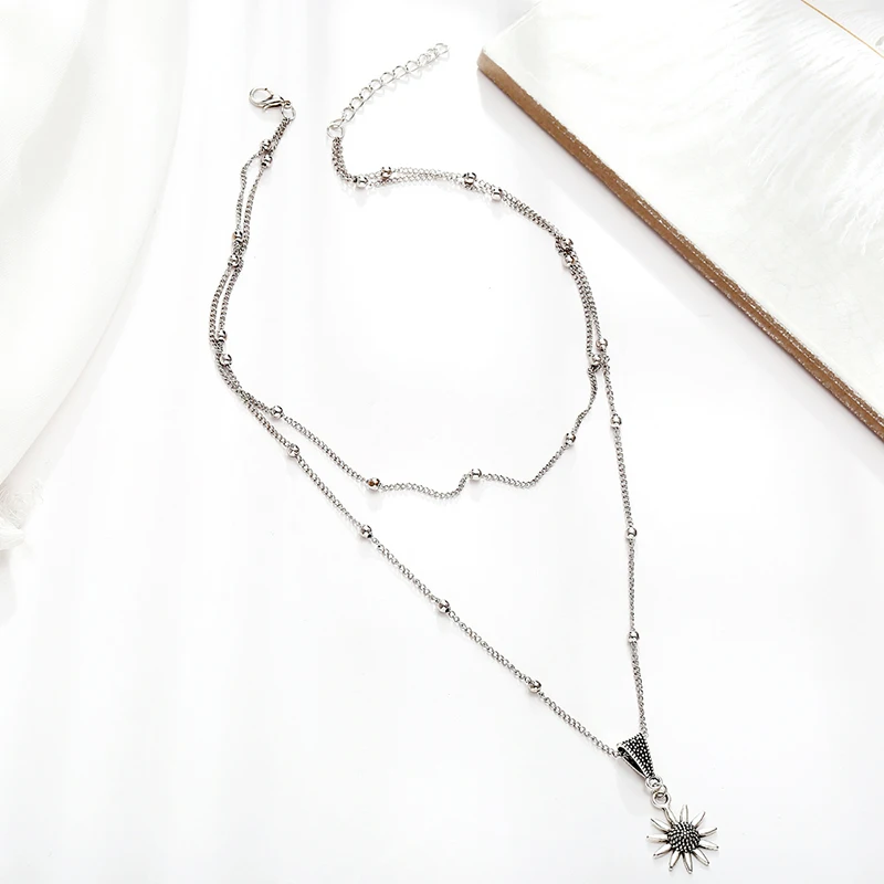 Новинка Европейское и американское креативное многослойное ожерелье с