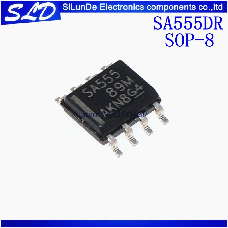 Бесплатная доставка 50 шт./лот SA555DR SOP-8 SA555D SA555 новые и оригинальные | Электроника