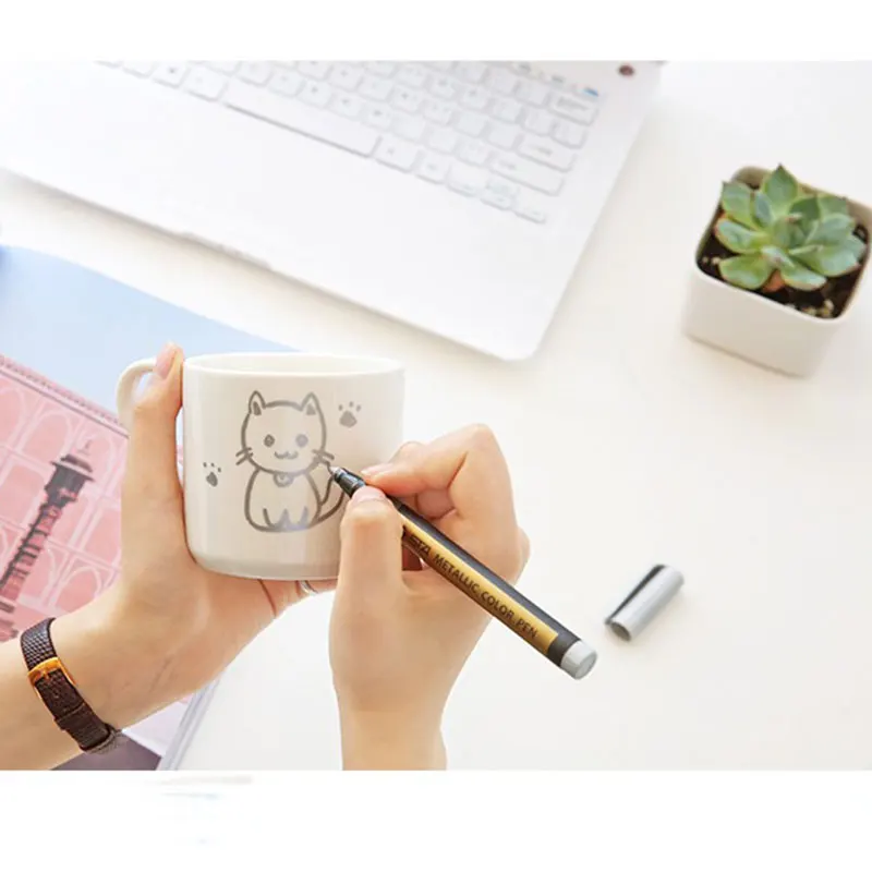 10 палочек/набор из Sta металлической флэш ручки школьные художественные поделки