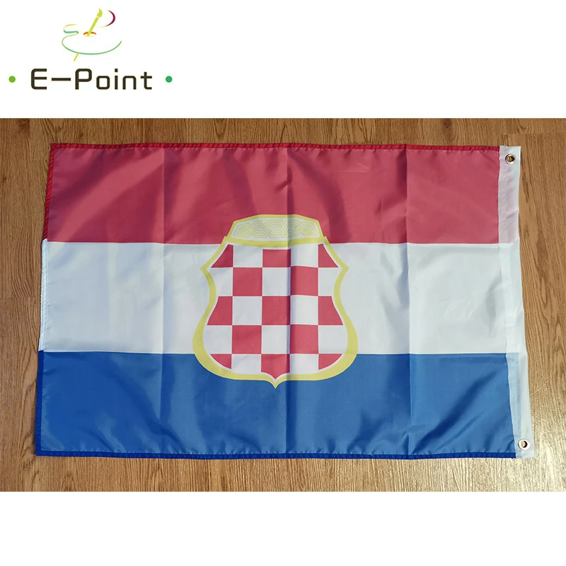 

Croatian Republic of Herzeg-Bosnia 2*3ft (60*90cm) 3*5ft (90*150cm) Size Christmas Decorations for Home Flag Banner Gifts