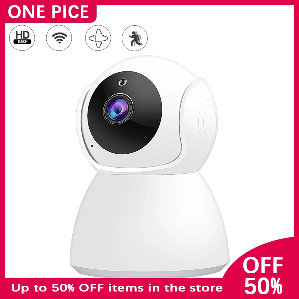 ONE PICE Dome IP камера 1080P IR ночное видение 2 миллиона HD пикселей WIFI Детский Монитор