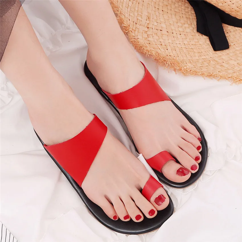 Летние туфли Женские сандалии на плоской подошве Шлепанцы Сандалии Маленькие