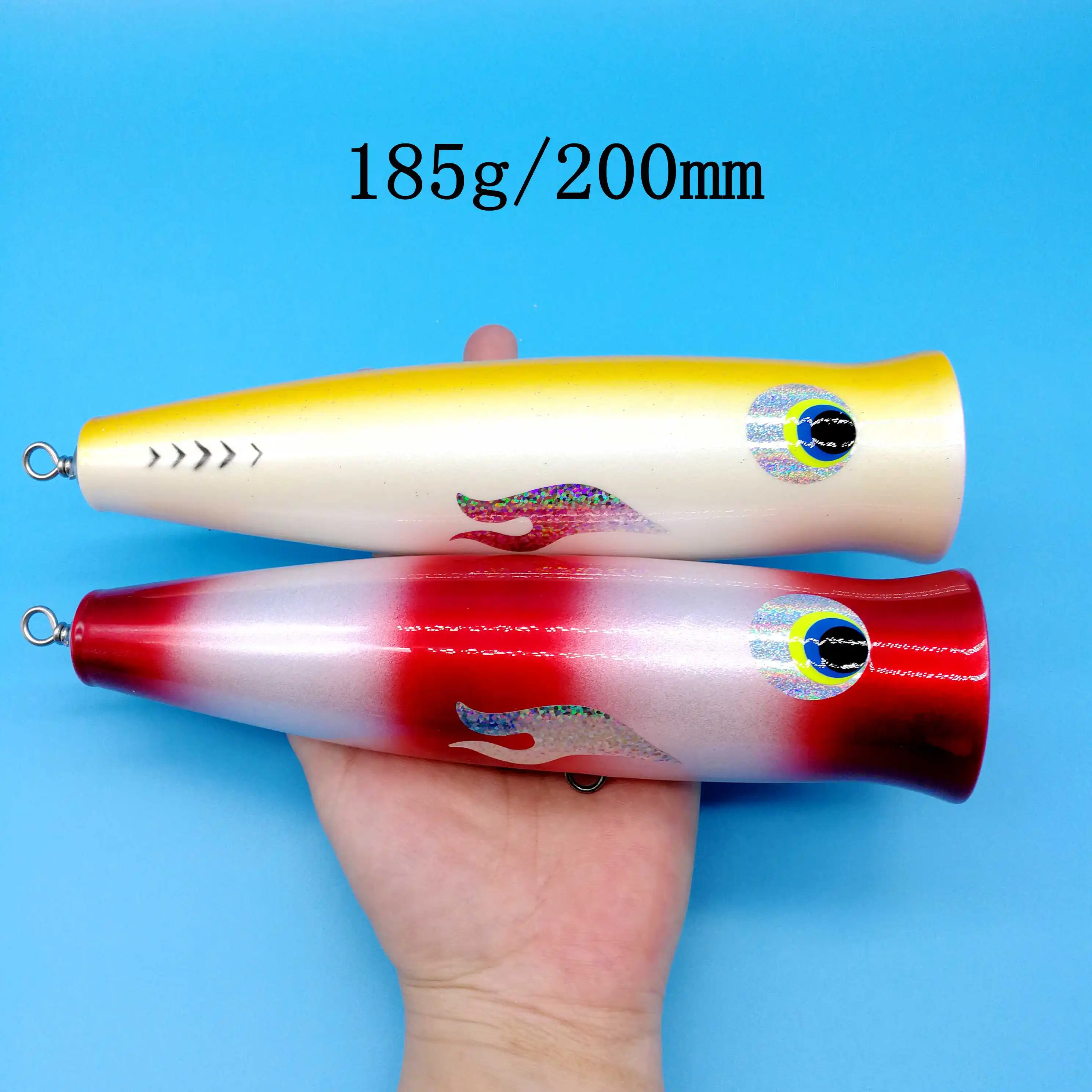 Рыболовная приманка Поппер HOOFISH 2 шт./лот большая мышь 120 г/100 г/70 г поверхностная