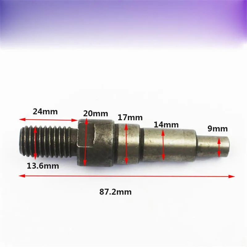 Angle grinder output shaft is suitable for Bosch GWS20-180/TWS2000 180 angle grinder spindle power tool accessories