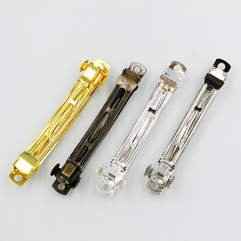 

Заколки для волос из античной бронзы, 10 шт., 50/60/70/80 мм