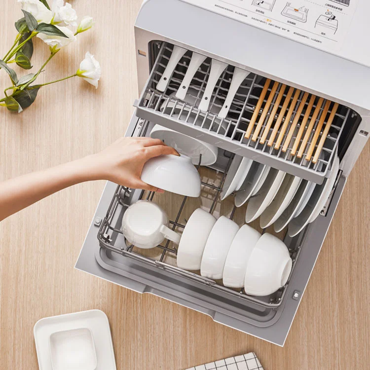 

Midea Group Cuckoo Автоматическая Посудомоечная машина, бытовая установка, маленький рабочий стол, все в одном, умная посудомоечная машина, 4 набора