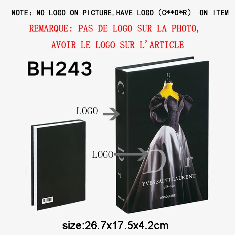 Современная имитация модной книги домашний декор модель клуба отеля комнаты