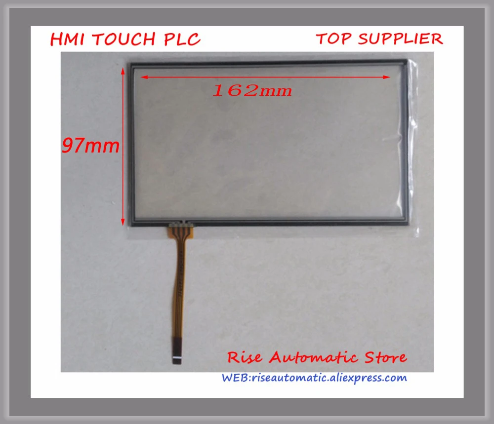 Новый 7 дюймовый сенсорный экран TP четыре провода сопротивление навигационный