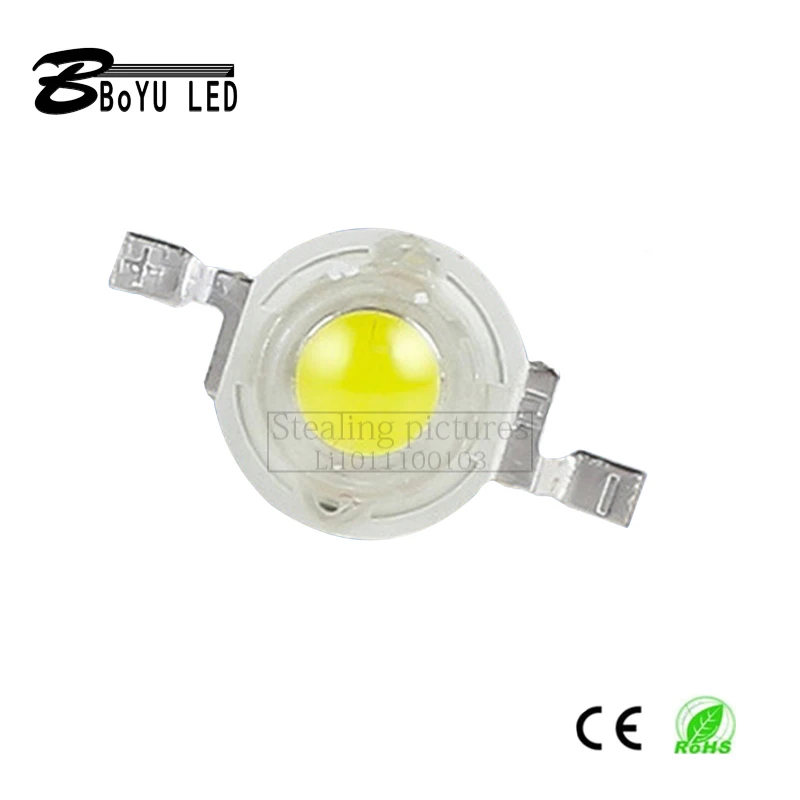 Гарантия качества высокой мощности Светодиодный 1 3 5W холодный белый чип флеш