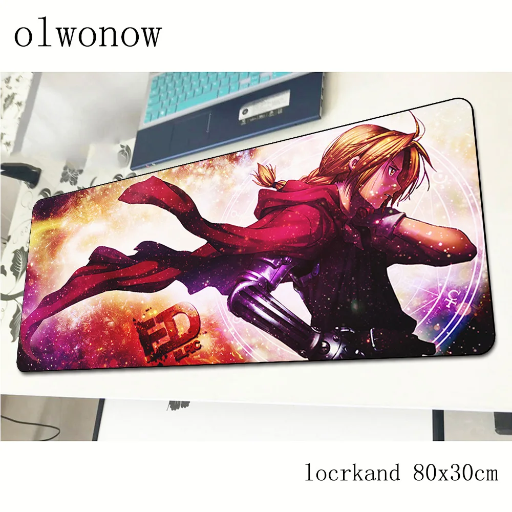 

Fullmetal Alchemist pad mouse gifts computer gamer mouse pad 800x300x2mm padmouse best mousepad ergonomic gadget office mats
