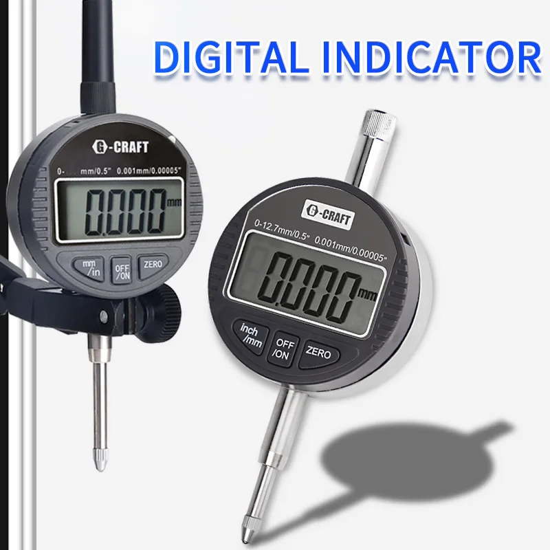 Цифровой циферблат Электронный индикатор высоты 0-10 мм высокая точность защита