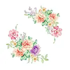 3D цветные настенные наклейки разноцветные цветы пиона холодильник стены украшения домашнего декора для Гостиная дом Спальня высокое качество 2021