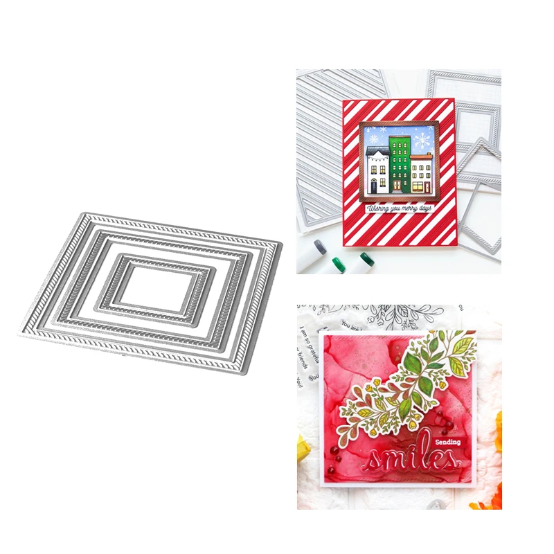 2020 новая многослойная металлическая режущая штампа и Скрапбукинг для бумажного