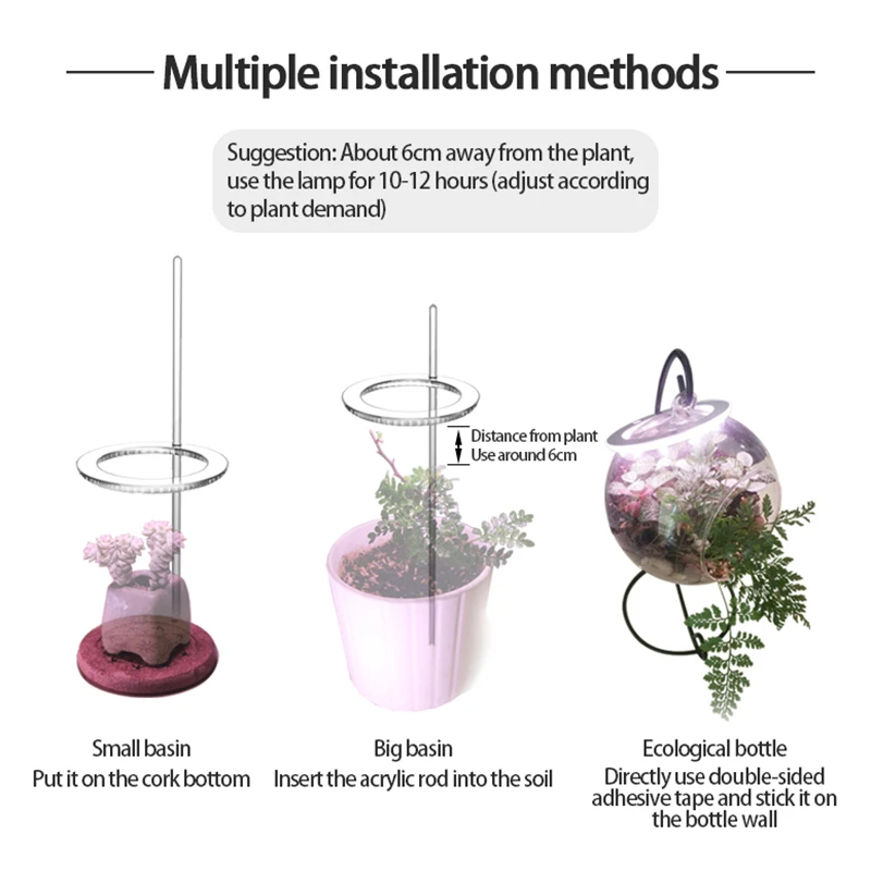 

USB LED Grow Light Full Spectrum Phyto 5V Grow Lamp Phytolamp For Plants Lamp Plants Growth Lighting Indoor Plant