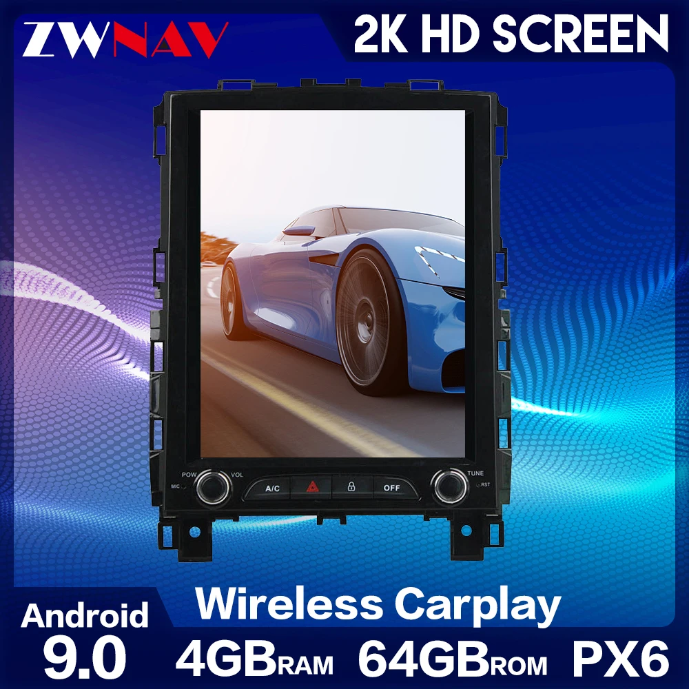 

Tesla Style Android 9.0 4G 64GB Car GPS Navigation Radio For Renault Megane 4 Koleos 2016-2019 Audio Multimedia Player Head Unit
