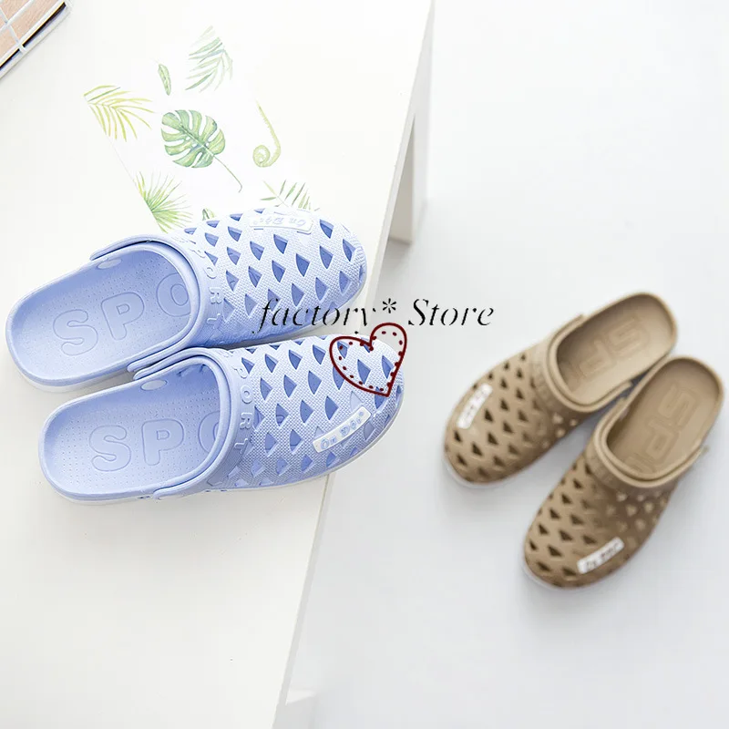 

Сандалии пляжные для мужчин и женщин, пористые тапочки Baotou, удобные дышащие, двойного назначения, летняя обувь