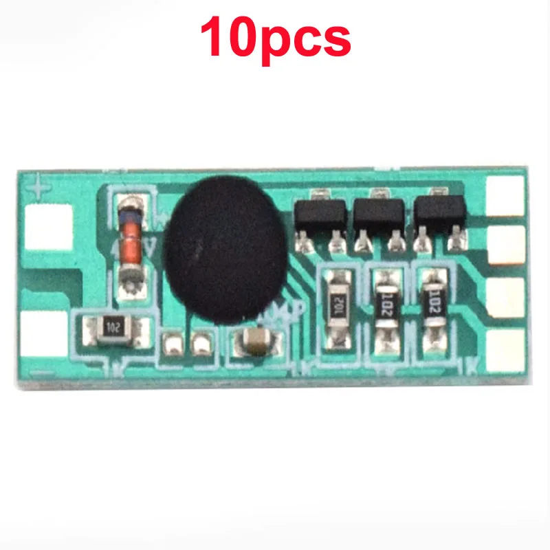 

10pcs DC 3V-12V RC Model Airplane Indicator Light Module 3-way Sequential/Slow Flashing Integrated Circuit Board Flash Light IC
