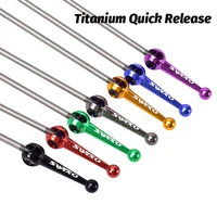 ultra light mountain bike quick release titanium skewers 100135mm road bicycle skewers ti hub quick release bicycle accessories