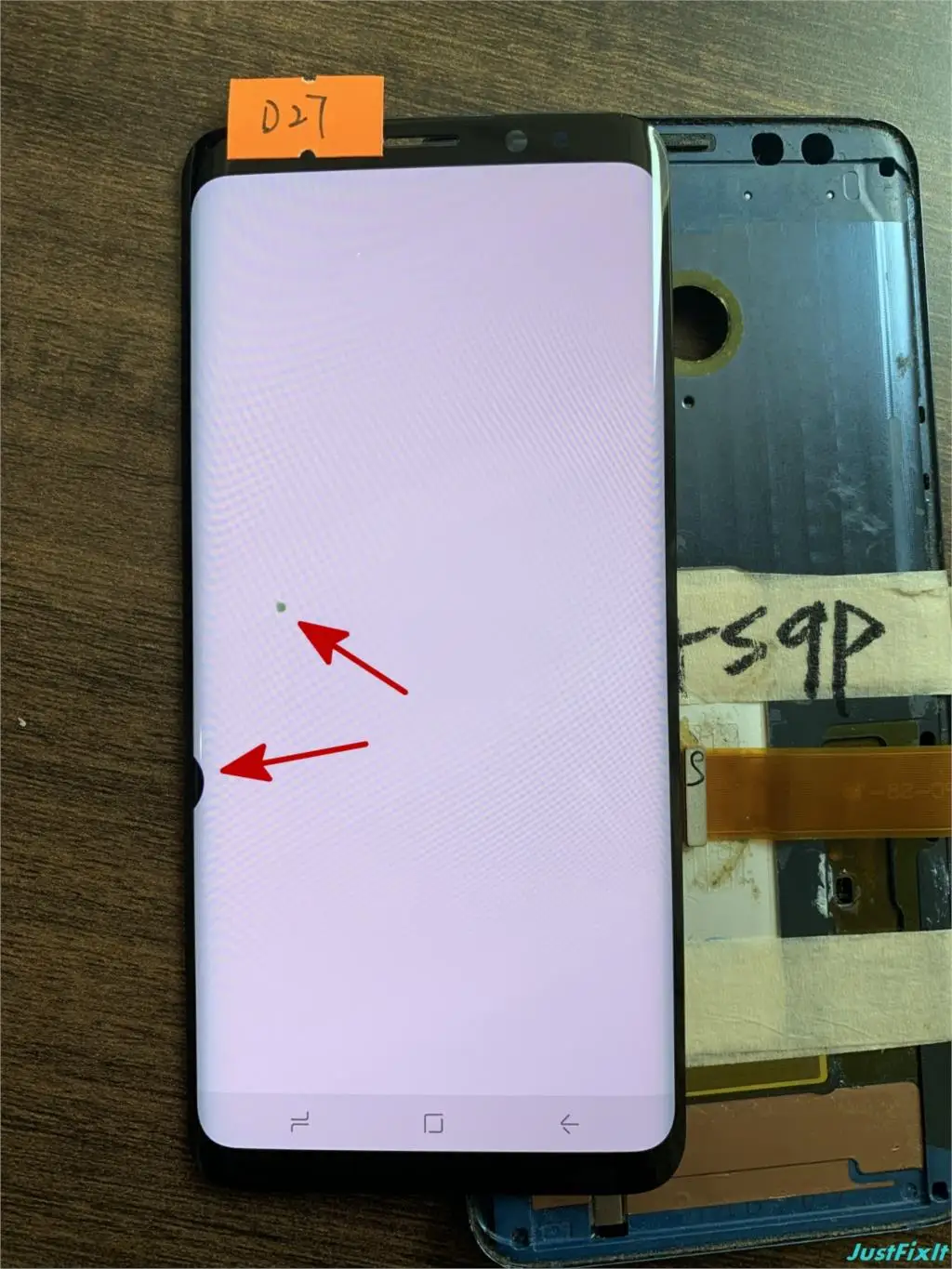 Дефект для samsung Galaxy S9 G960 G960F G960U ЖК-дисплей с сенсорным экраном дигитайзер Super AMOLED