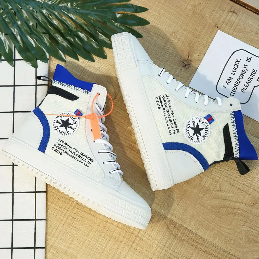 2020 New net red summer high-top shoes Korean students wild sports fashion comfortable canvas hip-hop women tide | Обувь