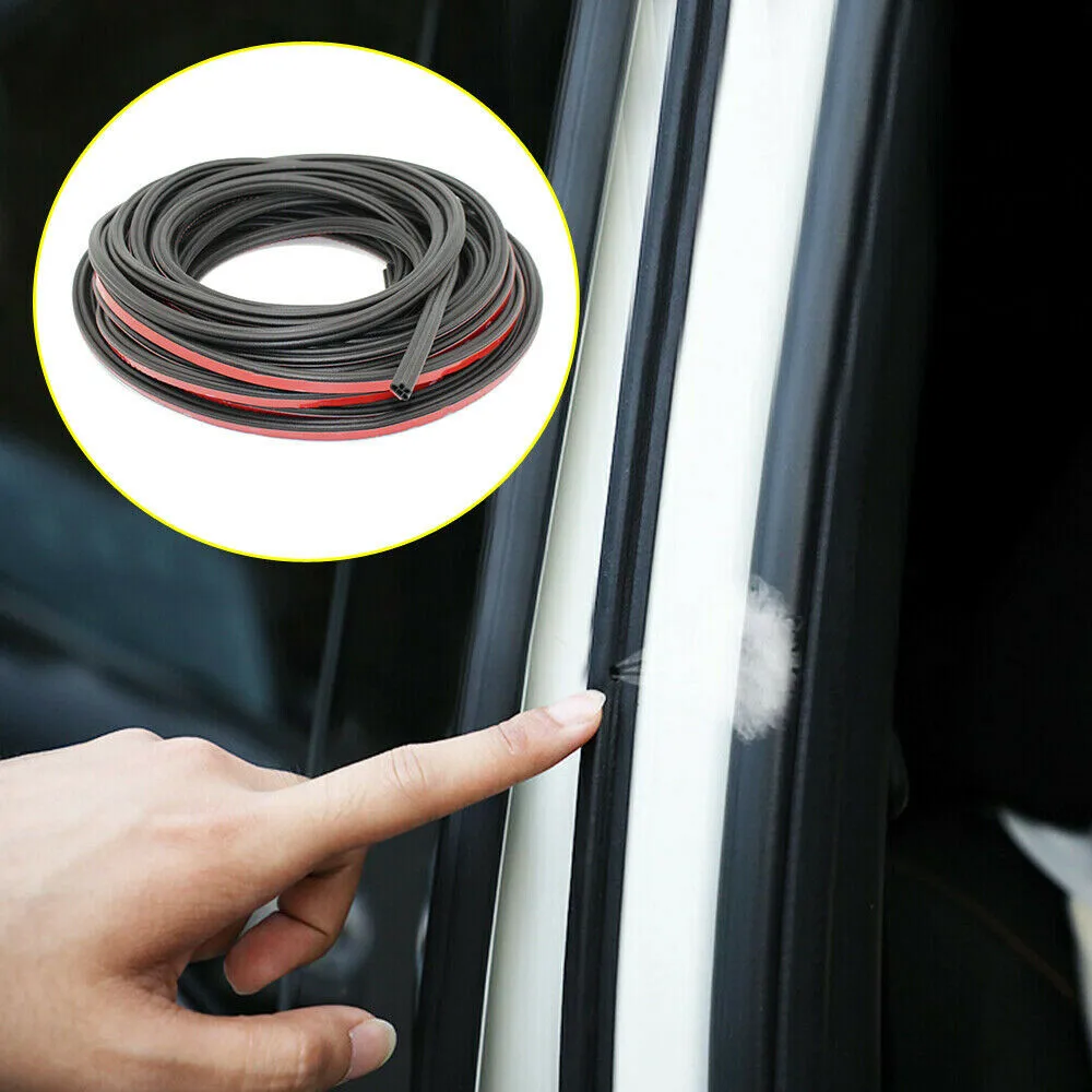 

Car Seal Strip Door Double Layer Elastic Hood Moulding Soundproof Trim