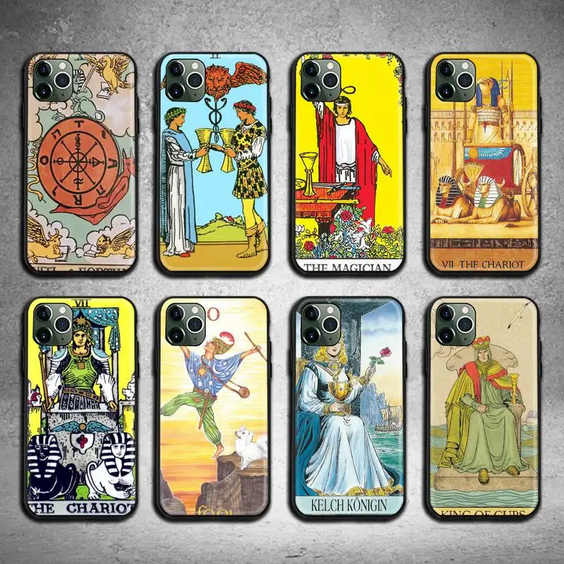 Чехол для телефона с изображением таинственного гадания из Египта iphone 12 pro max 11 XS