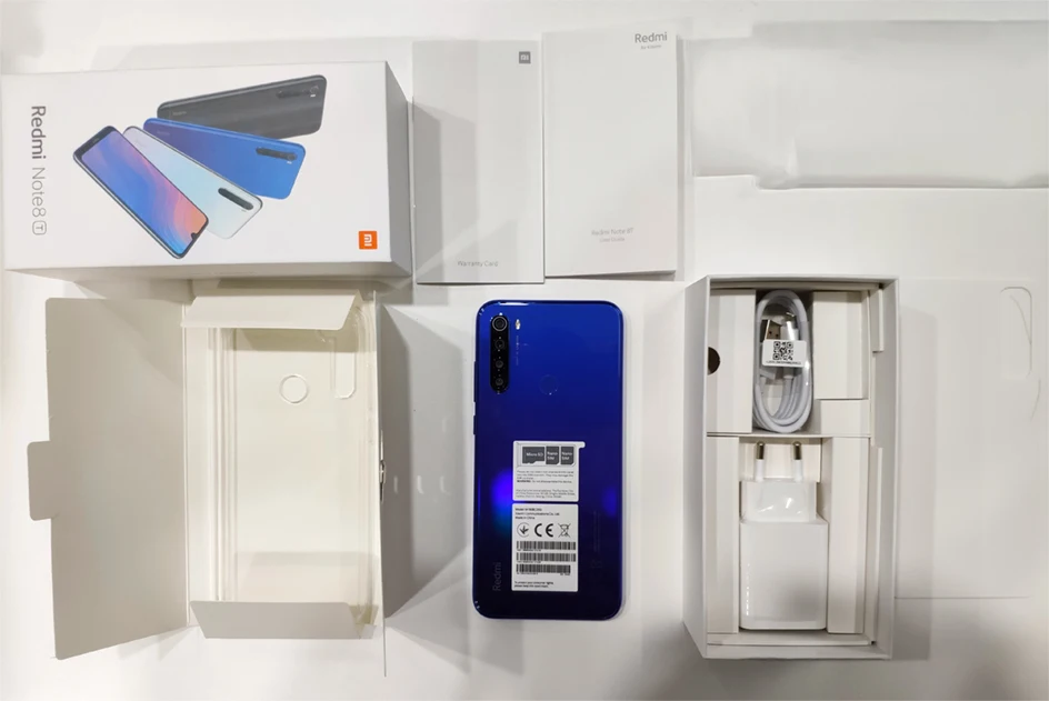 Новая глобальная версия Xiaomi Redmi Note 8 T 4 Гб ОЗУ 128 ПЗУ смартфон 48мп четыре камеры NFC