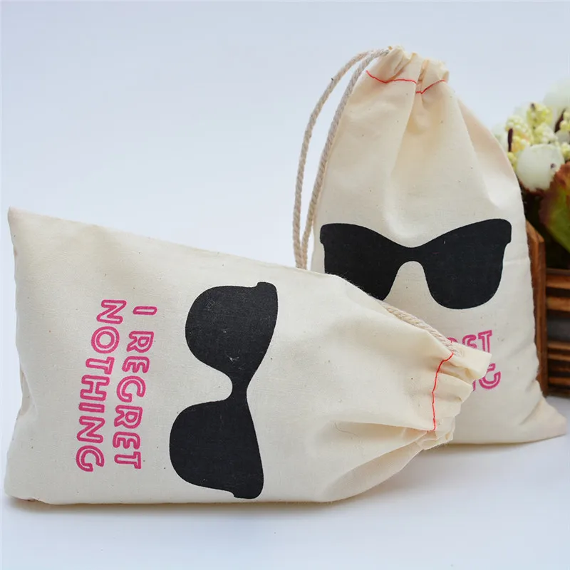 100 шт., 10*15 см, хлопковые свадебные сумки для куриных вечеринок, комплект для подвешивания, подарочные пакеты для вечеринок от AliExpress RU&CIS NEW