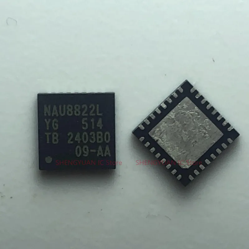 5 шт. NAU8822LYG QFN-32 NAU8822L NAU8822 24-битный стерео аудио кодек с Динамик драйвер 100% новая