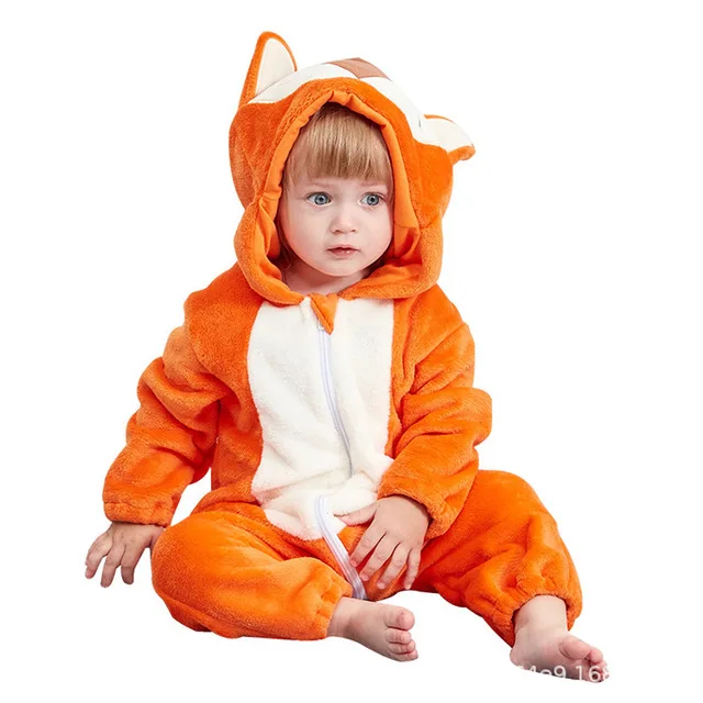 

Inflant Romper New Born Baby Clothes Boys Girls Jumpsuit Animal Kugurumi Onesie Rompers Bebes Panda Stitch Pajamas Baby Costumes