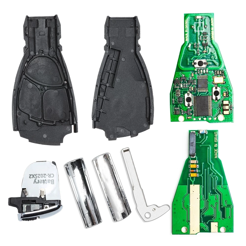 KEYECU 3-кнопочный чип NEC 315/433 МГц для Mercedes Benz CLS C E S ML CLK W203 W204 W205 W210 W211 W212 W221 Smart Key Remote Fob