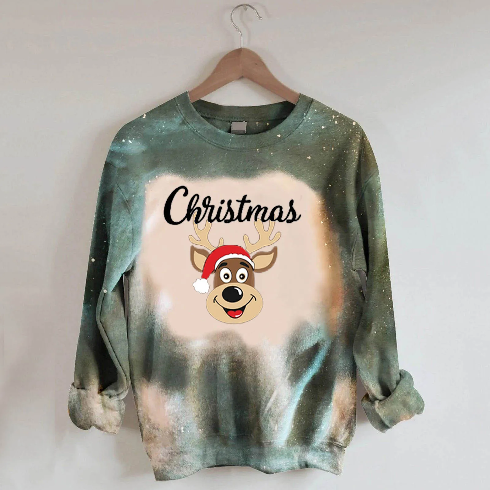 

Autumn Winter Women Long Sleeve Letter Print Fashion Comfortable Tops Christmas Pullover Sweatshirts Blouse Толстовка Женская