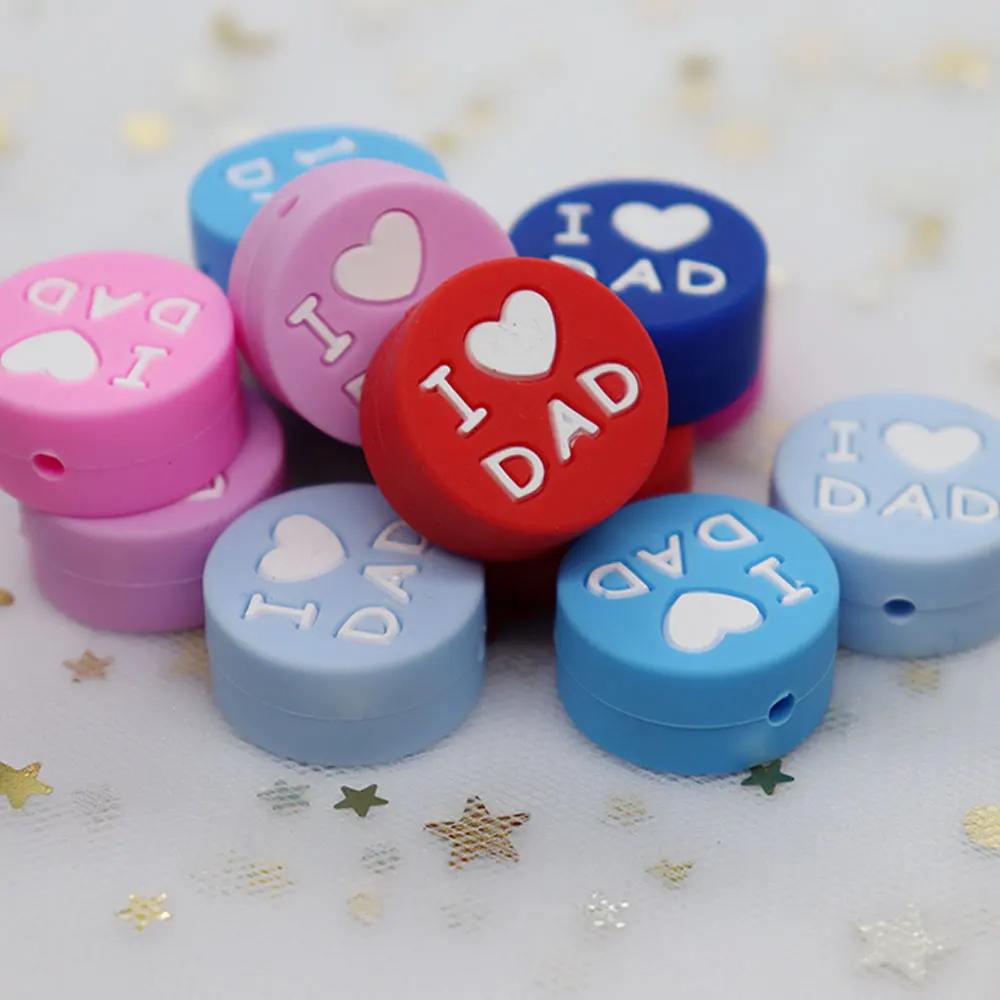 Бусины круглые силиконовые для изготовления ювелирных изделий 8 шт. | Мать и