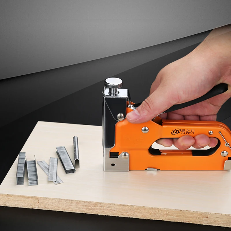 3 в 1 Степлер пневматический молоток степлер гвоздильщик мебель инструмент