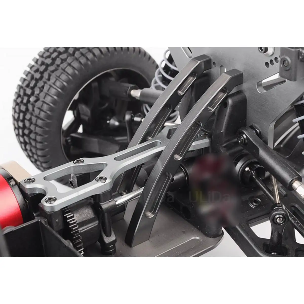 2 шт. опорного стержня HOBAO RACING 1/8 HYPER 8SC 89854 Cnc 7075 Алюминиевый задний кронштейн для обновления аксессуаров rc-частей.