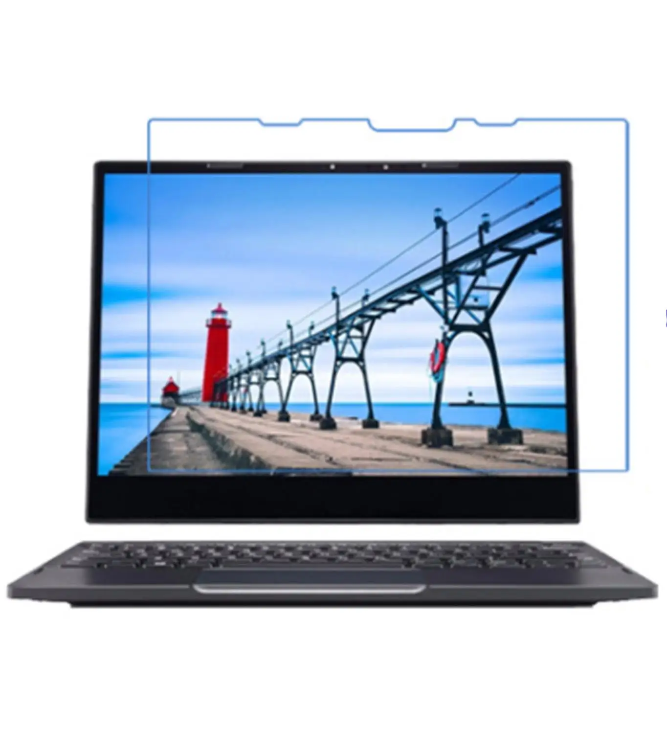 Антибликовая матовая ПЭТ-пленка для экрана DELL Latitude 7285 3 шт./лот защитная пленка