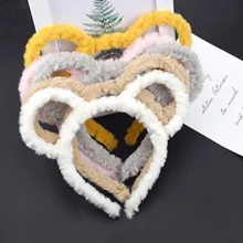 New Cute Bear Ears Headband Headwear Wash Makeup Funny Rabbit Ears Headband Birthday Party Hair Accessories New Arrival (4)