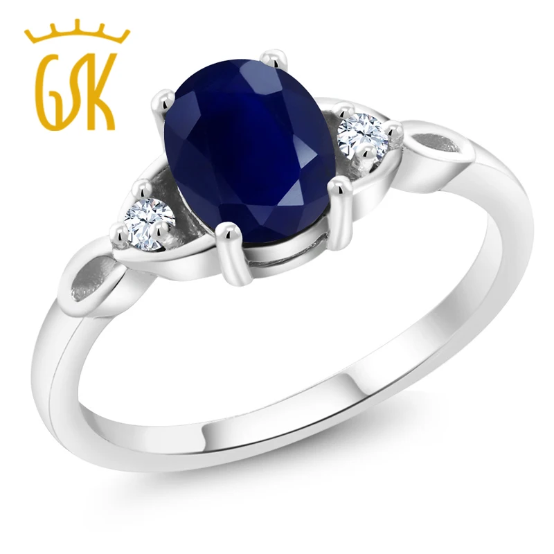 Женское Обручальное Кольцо GemStoneKing кольцо из стерлингового серебра 925 пробы с