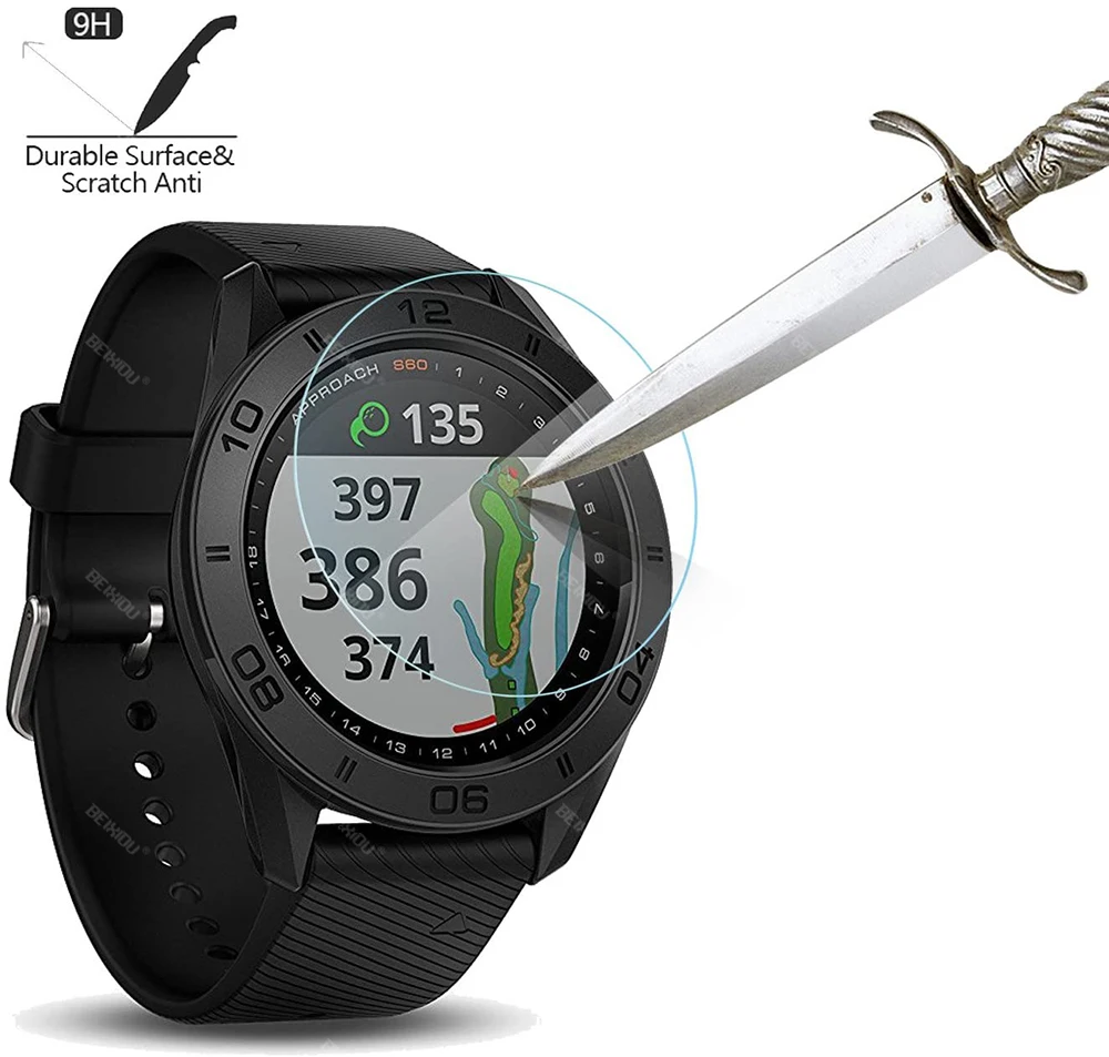3 шт прозрачная пленка Закаленное стекло протектор экрана для Garmin подход S62 Смарт