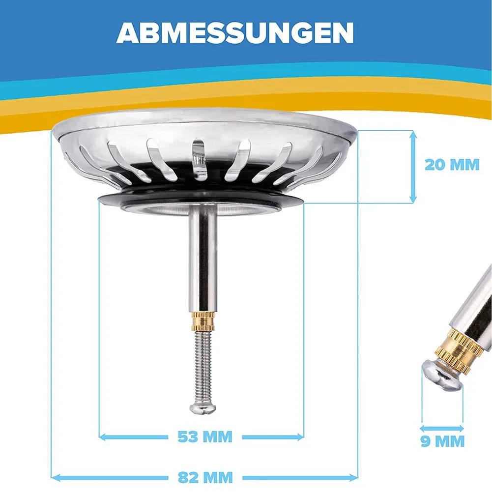 

Kitchen Sink Table-controlled European-style Drain Filter, Automatic Draining And Sealing Umbrella For Vegetable Washing Basin