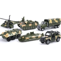 military 152 simulation pull back truck car model toy alloy diecast vehicle aircraft tank armored toys for children boys s042