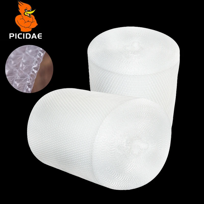 Ударопрочная пузырчатая пленка упаковка рулон бумаги двойной слой облегчение